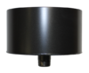 Bouchon de condensation mâle acier noir - Ø 130